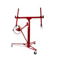 Red Hand Brake 16ft Plasterboard Lifter For Construction Site