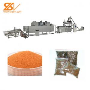 China SS201 Fish Feed Extruder Floating Fish Pellet Making Machine supplier