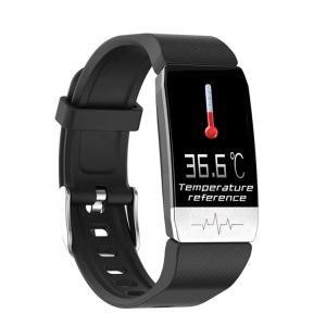China Android System Temperature Smart Watch 1.14 Inch IPS Color Screen TFT Dispaly supplier