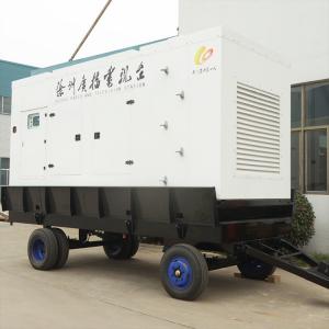 China Practical Trailer  Diesel Generator Set Single Phase 500KVA 400KW supplier