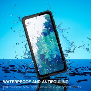 China Anti Slip Waterproof Phone Case Full Body Closure Shockproof Edges For Samsung Galaxy S21 supplier