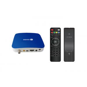 Economical Universal Cable TV Decoder Box With Black Remote Control Unit Free To Air TV Set Top Box
