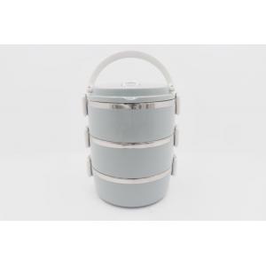 0.7L Superior quality multilayers food container stainless steel collapsible children lunch box