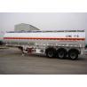 CIMC new tri-axle diesel fuel tank trailers trailer fuel tanker transport