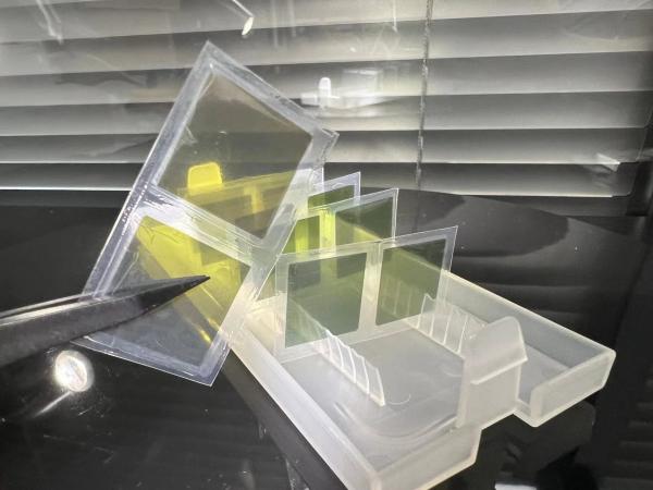 10 x 10 x 0.5mm Silicon Carbide Wafer 4H - N SiC Crystal Chips