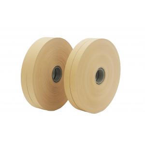 China Brown Kraft Paper Tape For Rigid Box / Gift Box Corner Pasting supplier