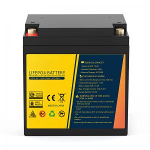 24Ah Lifepo4 Lithium Ion Battery Replacement 12.8V For UPS Solar Electric Vehicles Electric Wheelchairs