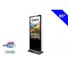 Free Standing Full HD 1080P Digital Media TV Board LCD Display For Advertising