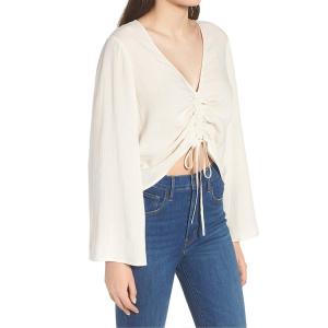 China Latest Ladies New Fashion Summer Casual Long Sleeve Blouse for Women supplier