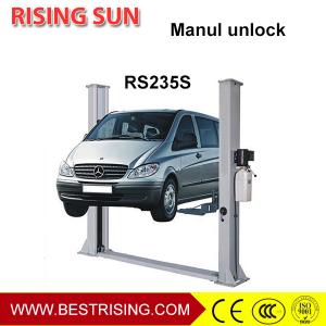 China 2 post car hoist used automotive workshop equipment with manual unlock supplier