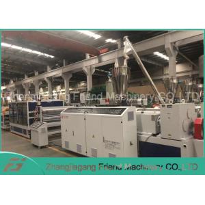 Co Extrusion 930mm PVC ASA Tile Production Line High Load Resistance