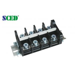 PCB Barrier Terminal Block Connector For Switch , Power Supply 26.00mm , 600V 101A