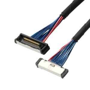 China CABLINE Cable Micro Coaxial 20380 Conector I-PEX 20380-R14T-06 0,4mm Pitch 14P conector supplier