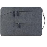 China Grey 18'' Waterproof Laptop Sleeve Case Lightweight Laptop Sleeve With Handle on sale