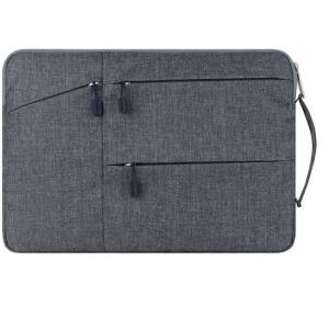 China Grey 18'' Waterproof Laptop Sleeve Case Lightweight Laptop Sleeve With Handle supplier