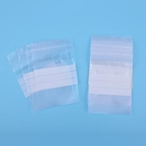 China El Ziplock plástico del embalaje del sello de la cremallera empaqueta la bolsa para el empaquetado de artículos electrónico wholesale