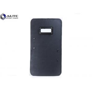 China City Bullet Resistant Shield , Lightweight Ballistic Shield Projectile Absorbing Metal Alloy Skin supplier