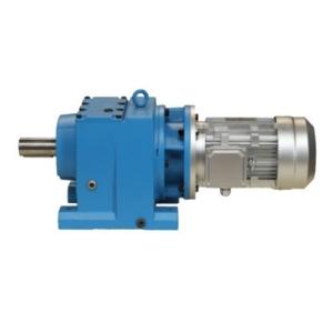 China R87 Series Inline Two Stage Helical Gearmotor with Output Torque up to 1800N.m and Input Speed 1400 supplier