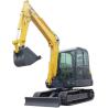 China 2 Ton 2.6Ton 3 Ton 3.5ton Diesel Small Digger With Cab with 0-2.2km/h Rated Speed wholesale