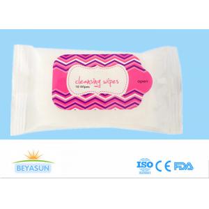China Disposable Facial Wet Wipes For Makeup Removal Disinfection Feminine Cleaning supplier