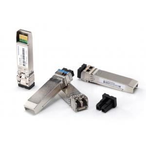 China SMF CWDM 10G/ps SFP+ Optical Transceiver 1470nm 1490nm 80KM With LC Connector supplier