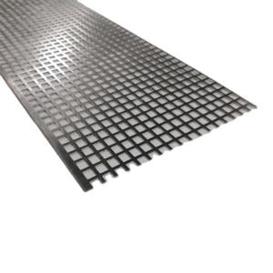 2B Finish 304 Perforated Stainless Steel Sheet Metal Partition Customized