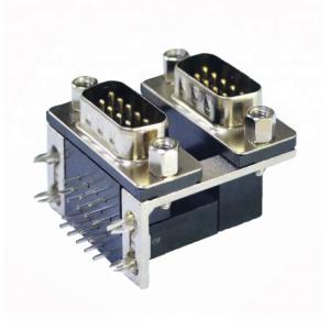 China AC 500 Volts 44 Pin D Sub Connector , 3A Panel Mount Power Connector supplier