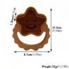 Medical 5.5cm Silicone Wood Teether Wooden Doctors Set