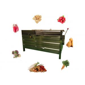 Root Vegetable Fruit Washing Machine For Potato / Carrot