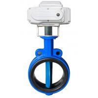 China Main Valve Flange And Wafer Switch Type Electronic Butterfly Valve Or By Pass for sale