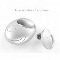 China 2019 new true wireless stereo ear hook,bluetooth 4.2 in-ear waterproof sports earphones with press buttons on sale