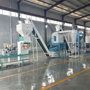 Feed pellet production line equipment for feed pellet factories, suitable for farms and all kinds of poultry.