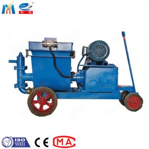 China 5mm Sand Mortar Pumping Machine 5MPa Mortar Grout Pumps With Wheels supplier