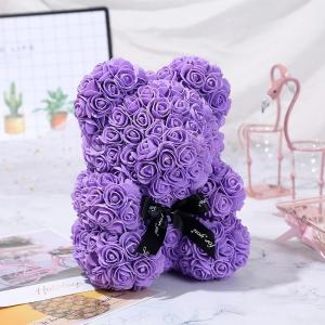 China China manufacturer long lasting bear foam rose bear as lady gifts supplier