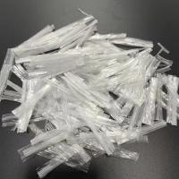 China Water Insoluble Polypropylene PP Mesh Fiber For Concrete Construction on sale