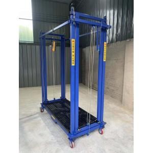 Full Automatic Work Scaffolding Lifting Equipment Folding Movable 300kg