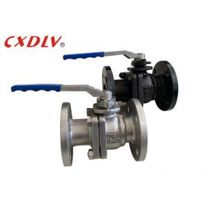 China Water Oil PTFE Seat DIN FM DN50 Flanged Ball Valve supplier