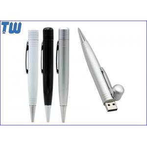 Metal Pen 4GB USB Stick Drive Storage Custom Logo Free Refill