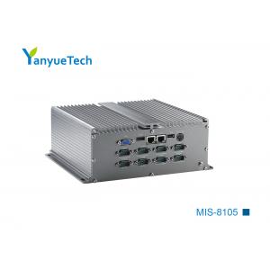 MIS-8105 Fanless Box PC / Fanless Embedded System 1037U CPU Dual Network 10 Series 6 USB