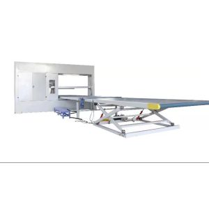 China CNC System Vertical Foam Cutting Machine Adjustable Cutting Speed wholesale