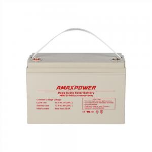 12 Volt 100ah Agm Discharge Deep Cycle Gel Battery For Wind Power System