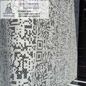 SUDALU Modern Exterior Aluminium Wall Cladding Panels Customized Design Pattern Panel