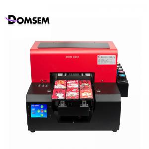 A4 Size Automatic UV Flatbed Printing Machine DOMSEM Easy Operate For DIY Phone Case