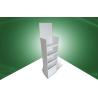 China White Free Standing Display Unit , Cardboard Floor Pallet Display Racks wholesale