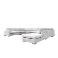 China Contemporary Fabric Love Seat Sofa 8 Piece Upholstered Love Seat  Two Back Cushions on sale