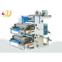 China Roll To Roll Label Sticker Flexo Printing Machine Two - Color on sale