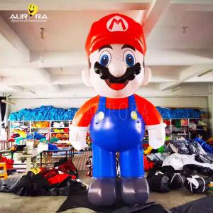 China Custom Promotional Advertising Inflatables Mario Cartoon Models For Children'S Day supplier