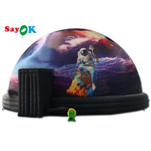 32.8ft Astronautic Inflatable Planetarium Projection Dome Tent Black Projection Tent For School