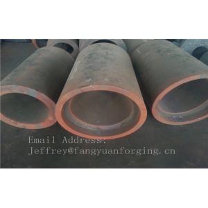 China C15  Forged Sleeves  Forged Tube / Block with hole Forged Ring Normalized And Proof Machined supplier
