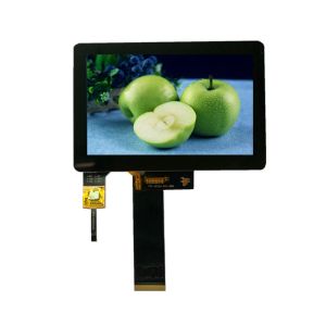 China 5 Inch Capacitive LCD Touch Screen Panel 40pin RGB Interface 1000 Brightness 800X480 wholesale